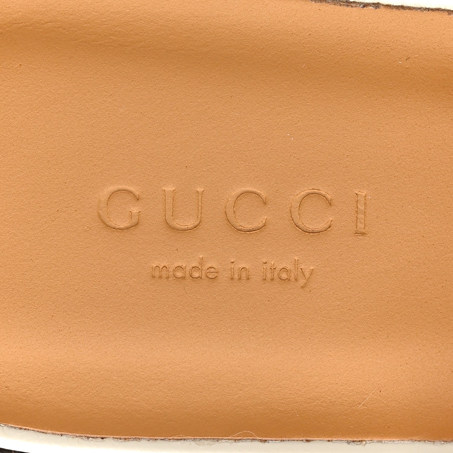 Gucci Cordovan Lux Horsebit Platform Mules 38 Mystic White 8 of 11