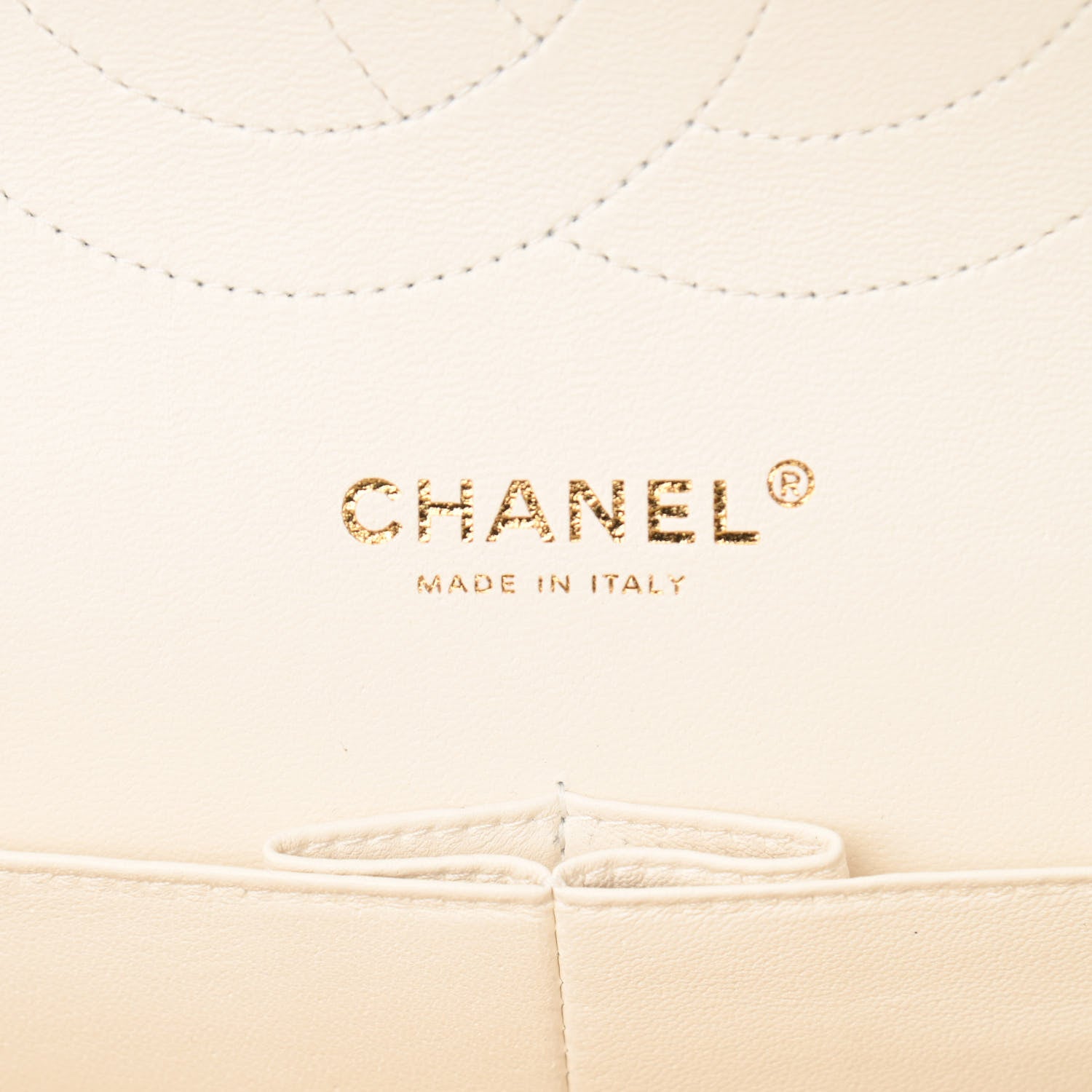 Chanel Caviar Quilted Jumbo Double Flap White 6 of 12