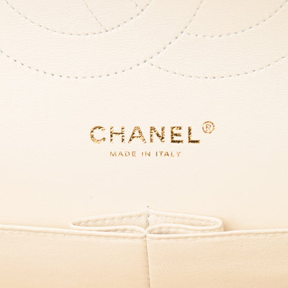 Chanel Caviar Quilted Jumbo Double Flap White 6 of 12