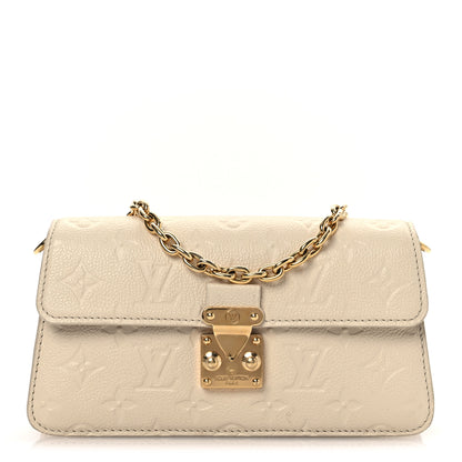 Louis Vuitton Empreinte Metis Wallet On Chain Cream 1 of 13