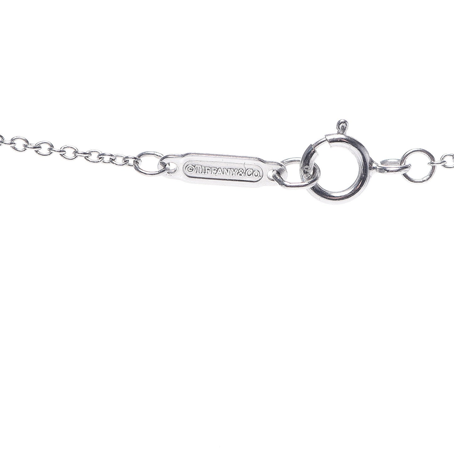 18K White Gold Pearl Diamond Freshwater Pearl 6.5-7mm Pendant Necklace