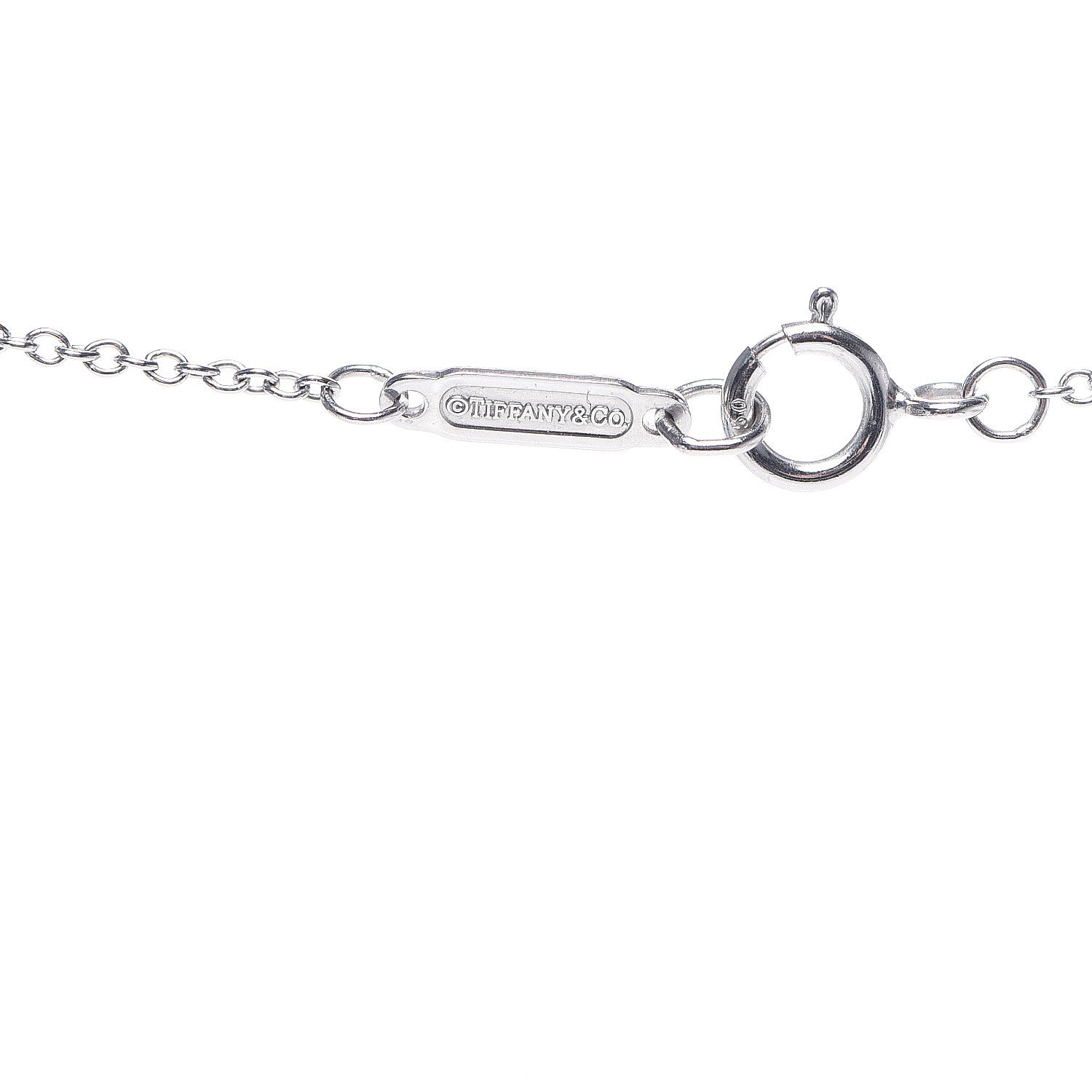 Tiffany 18K White Gold Pearl Diamond Freshwater Pearl 6.5-7mm Pendant Necklace 5 of 7
