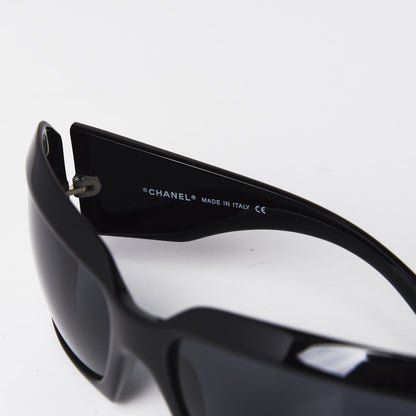 Chanel Mother of Pearl CC Sunglasses 5076-H Black 5 of 8