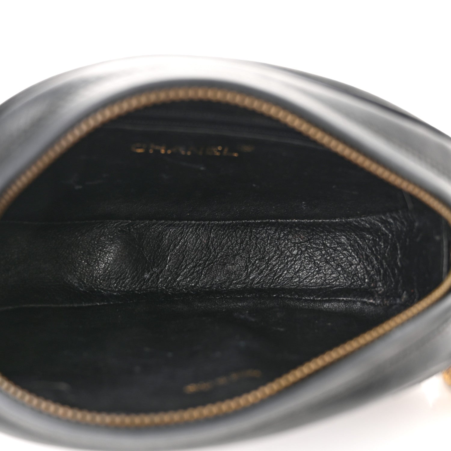 Chanel Lambskin Tassel Round Camera Case Black 4 of 8