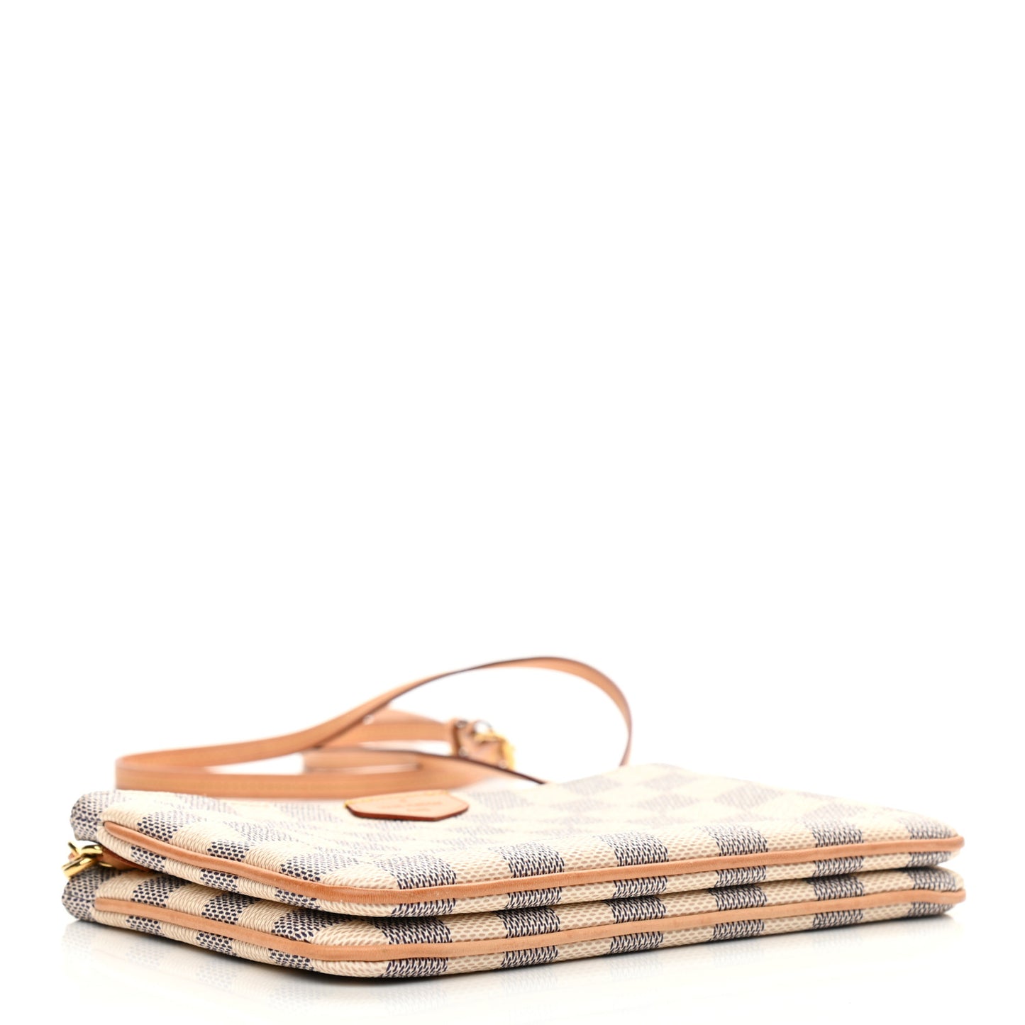 Damier Azur Double Zip Pochette