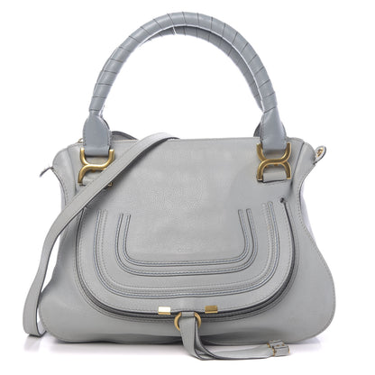 Chloe Calfskin Medium Marcie Satchel Cloudy Blue 1 of 11
