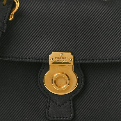Burberry Trench Calfskin Mini DK88 Top Handle Bag Black 7 of 9