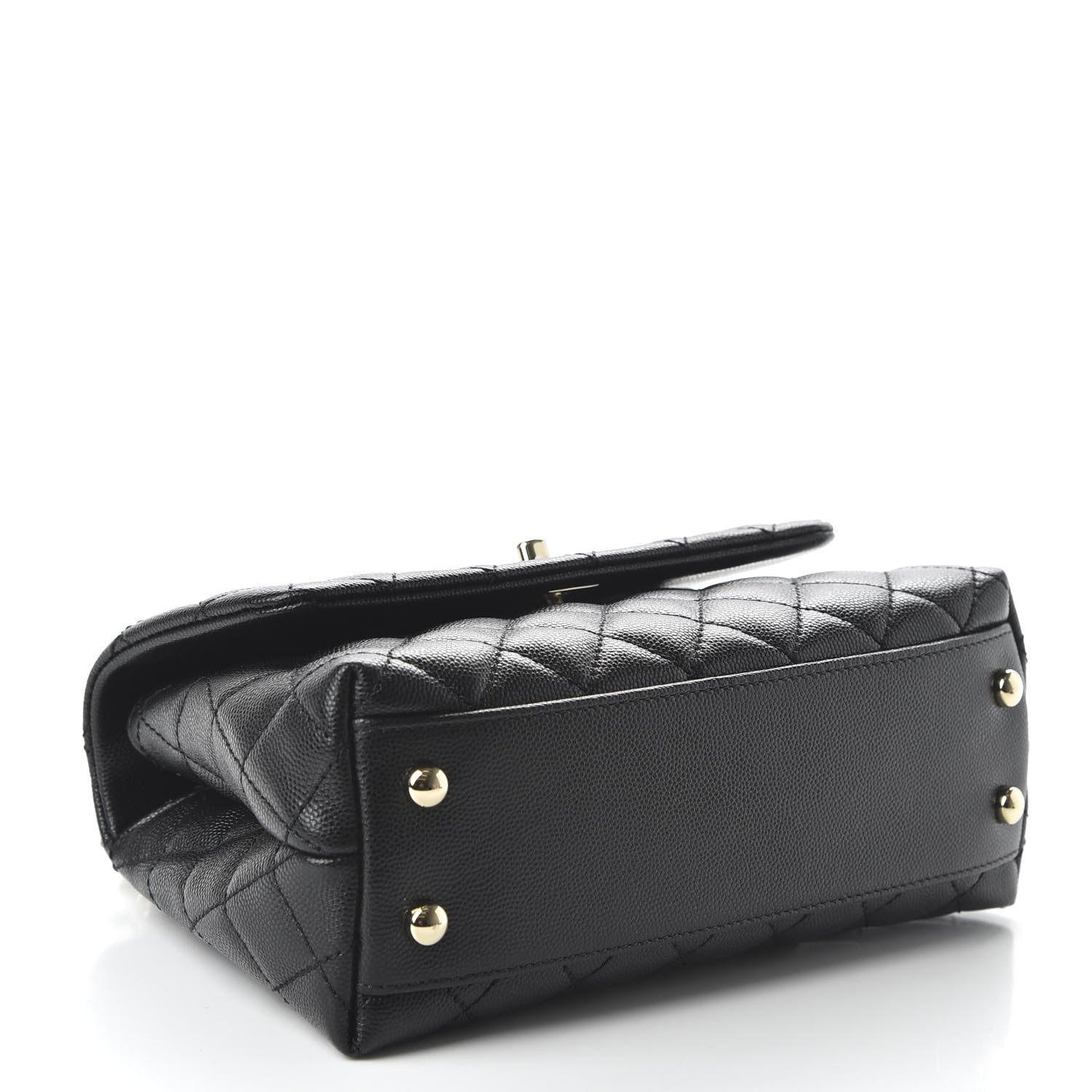 Chanel Caviar Quilted Mini Coco Handle Flap Black 4 of 11