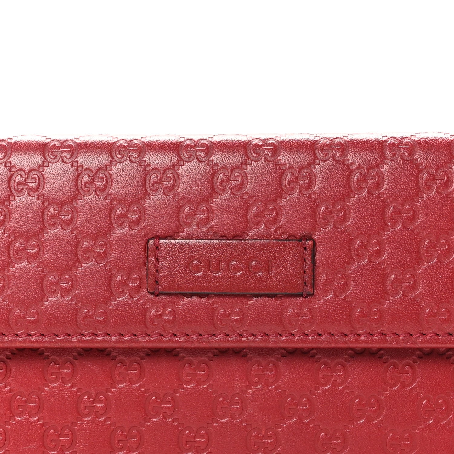 Gucci Soft Microguccissima Continental Zip Wallet Red 8 of 12