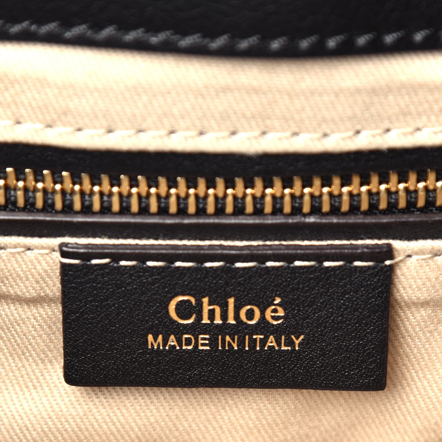Chloe Suede Calfskin Small Faye Backpack Black 6 of 9