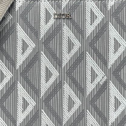 Christian Dior Coated Canvas CD Diamond Messenger Pouch Grey 9 of 12