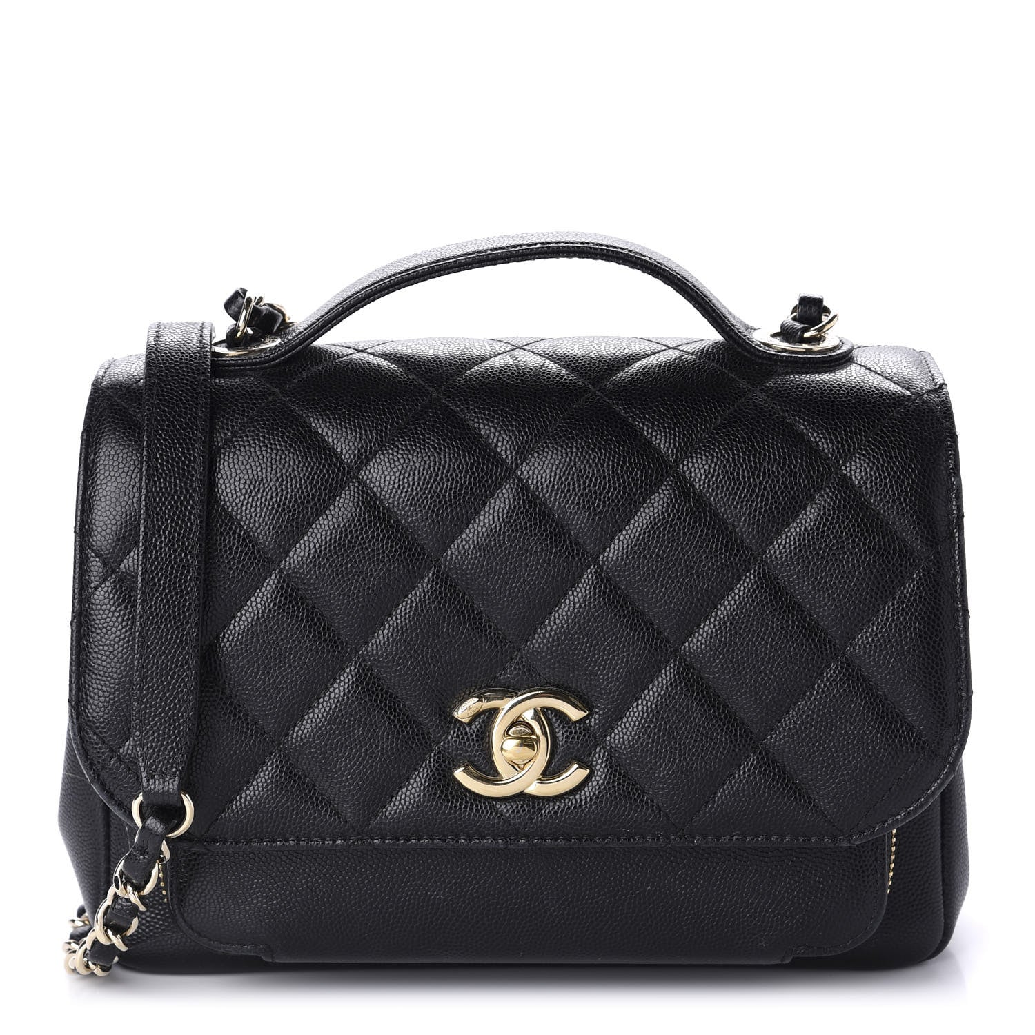 Chanel Caviar Quilted Medium Business Affinity Flap Black 1 of 11