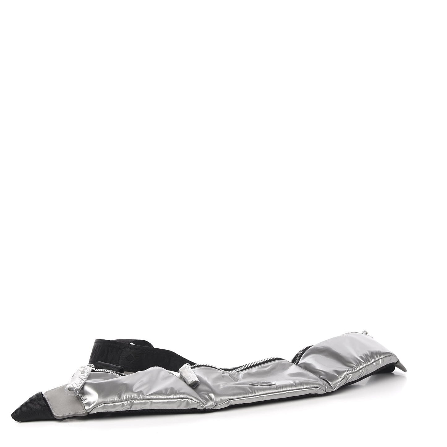 Nylon Jemison Belt Bag Silver