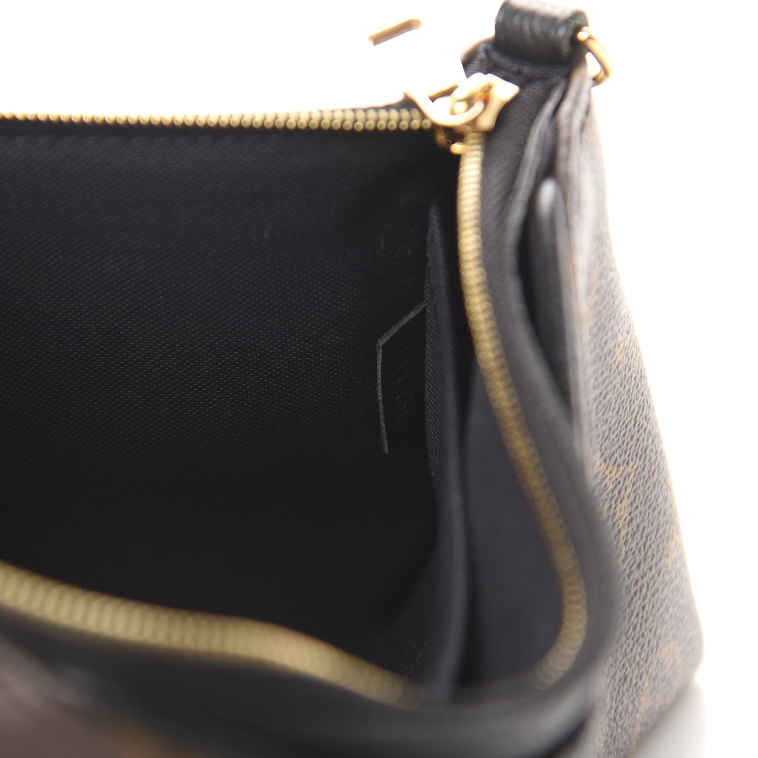 Louis Vuitton Monogram Pallas Clutch Black 7 of 11