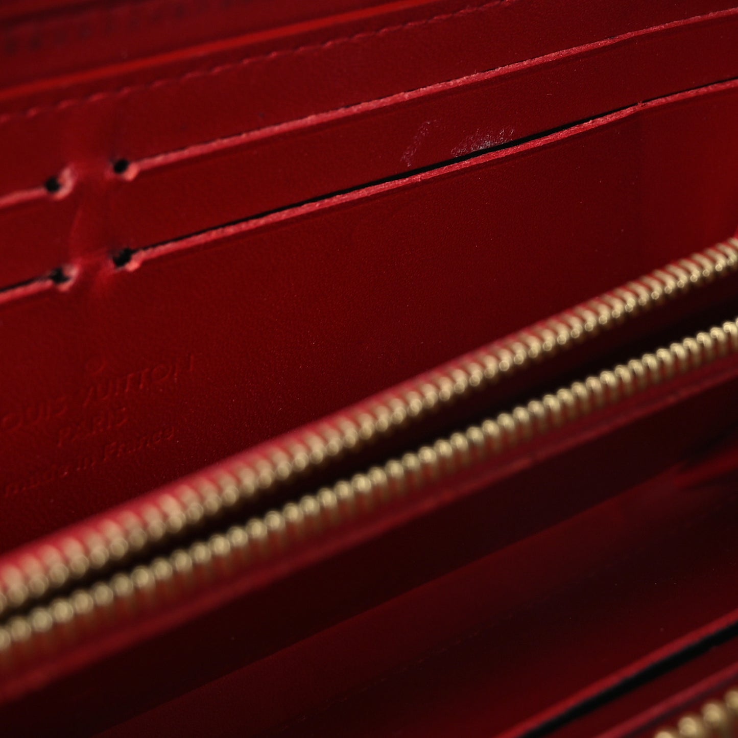 Vernis Clemence Wallet Cherry