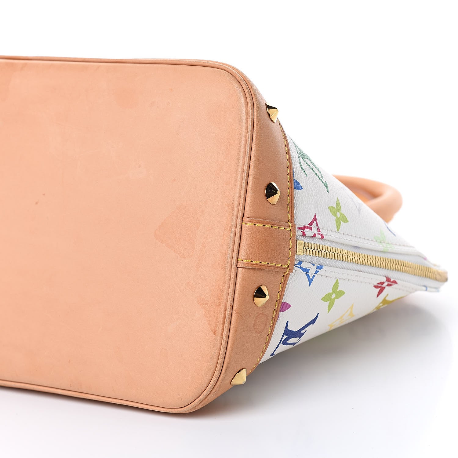 Louis Vuitton Monogram Multicolor Alma White 8 of 15