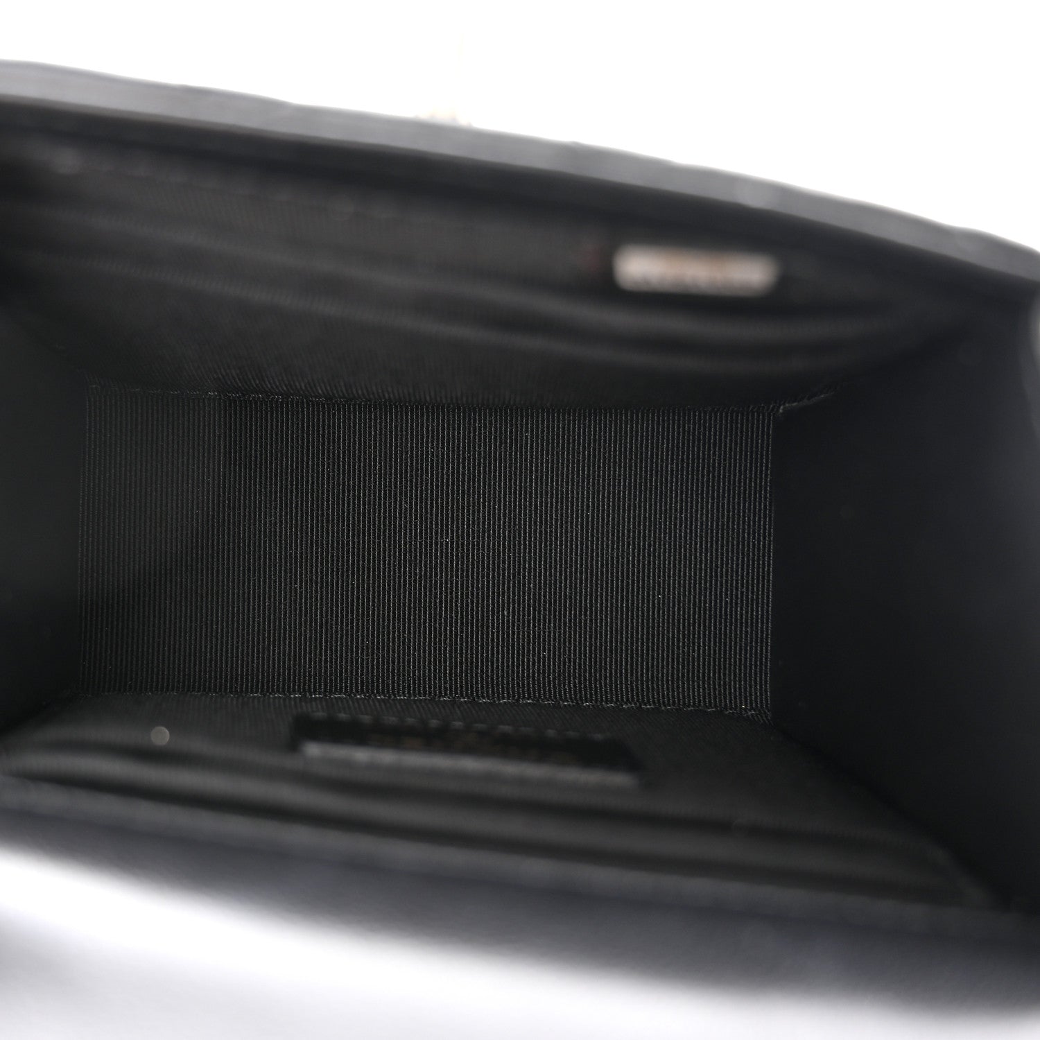Chanel Lambskin Quilted Mini Trendy CC Chain Wallet Black 5 of 11