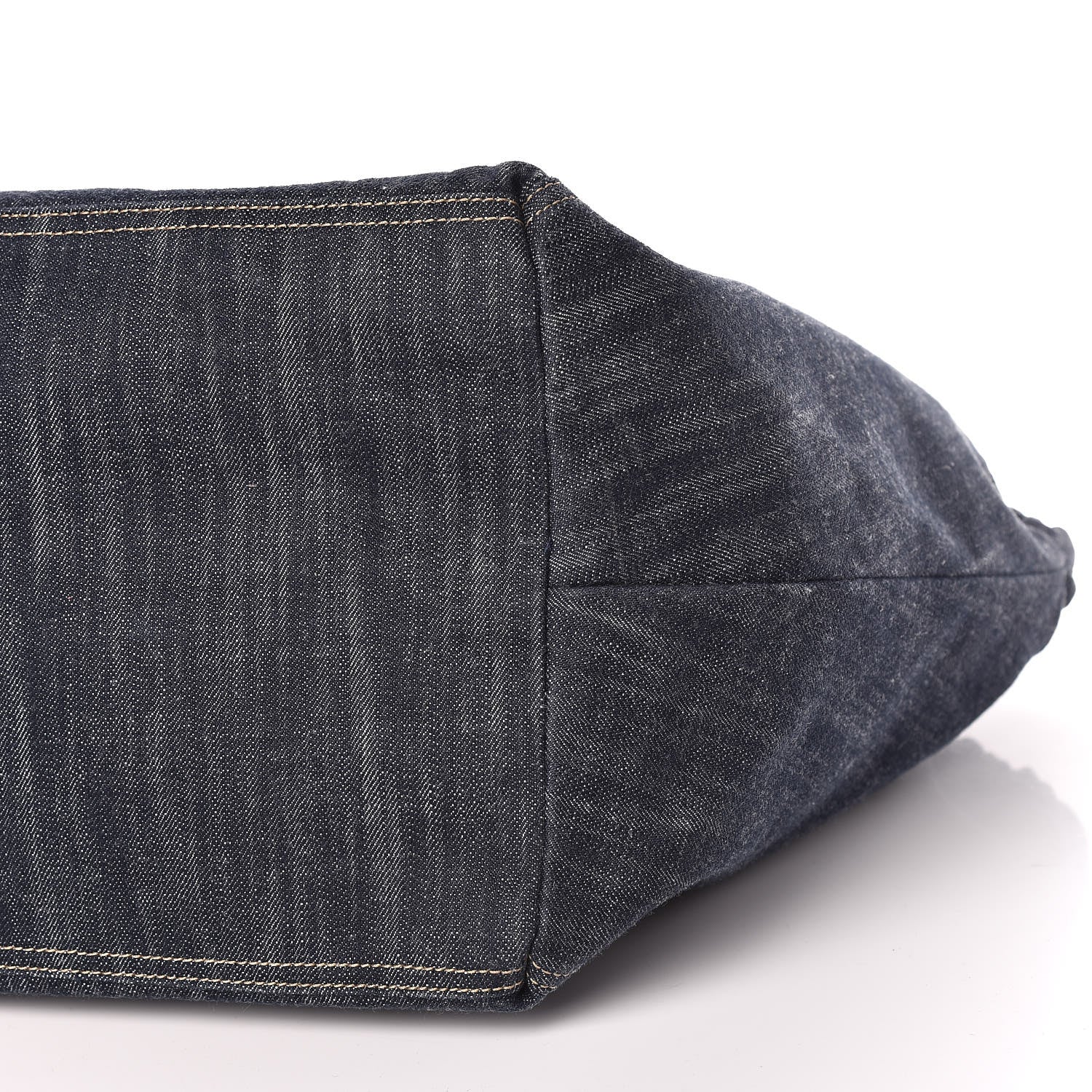 Chanel Denim XXL Coco Cabas Tote Blue 6 of 12