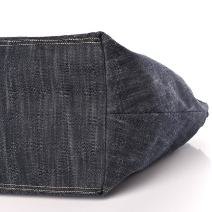 Chanel Denim XXL Coco Cabas Tote Blue 6 of 12