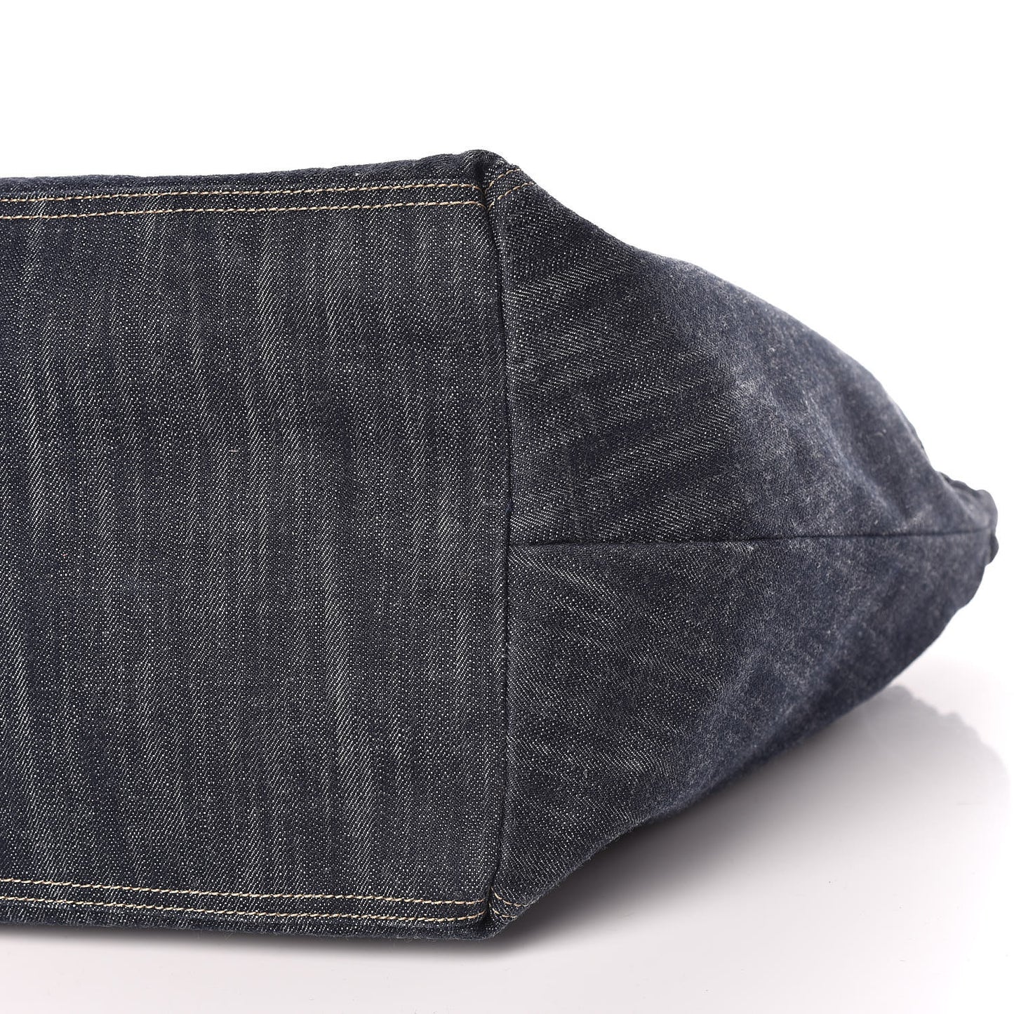 Denim XXL Coco Cabas Tote Blue