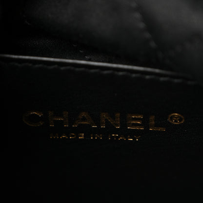 Chanel Shiny Calfskin Quilted Mini Chanel 22 Black 6 of 10