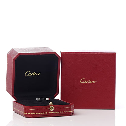 Cartier 18K White Gold 3.5mm LOVE Wedding Band Ring 59 8.75 6 of 6
