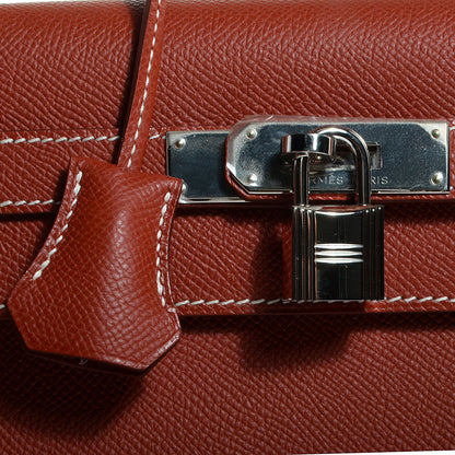 Hermes Epsom Kelly Sellier 32 Brique 12 of 25