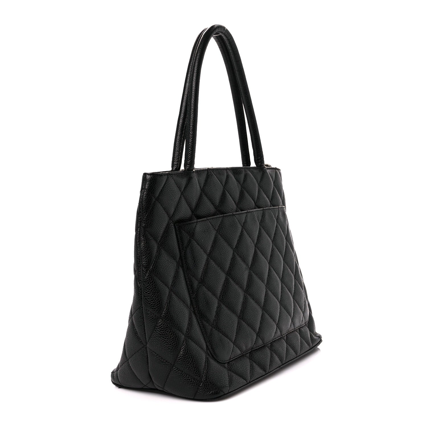 Chanel Caviar Quilted Medallion Tote Black 2 of 10