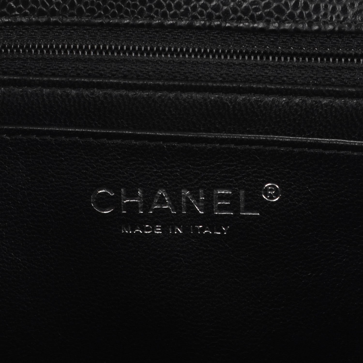 Chanel Caviar Quilted Jumbo Single Flap Black 6 of 7