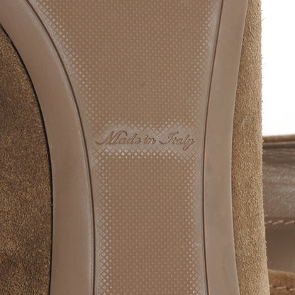 Louis Vuitton Suede Debbie Ballet Flats 38 Taupe 7 of 8