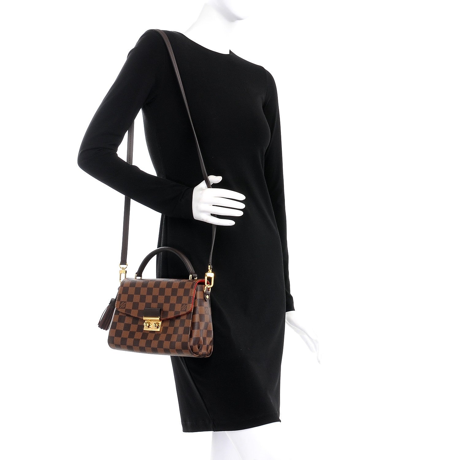 Louis Vuitton Damier Ebene Croisette 2 of 9