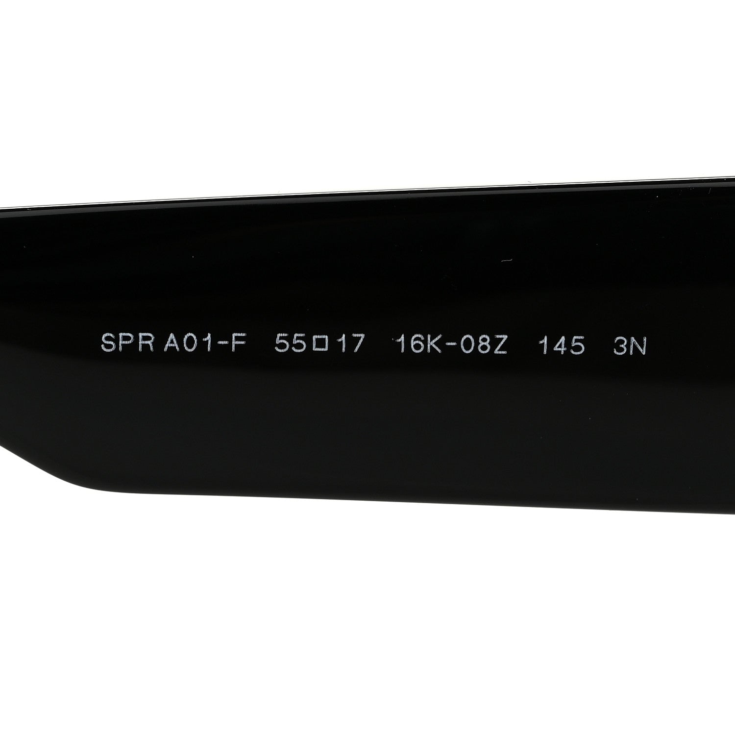 Prada Acetate Pillow Sunglasses SPR A01 Black 5 of 8