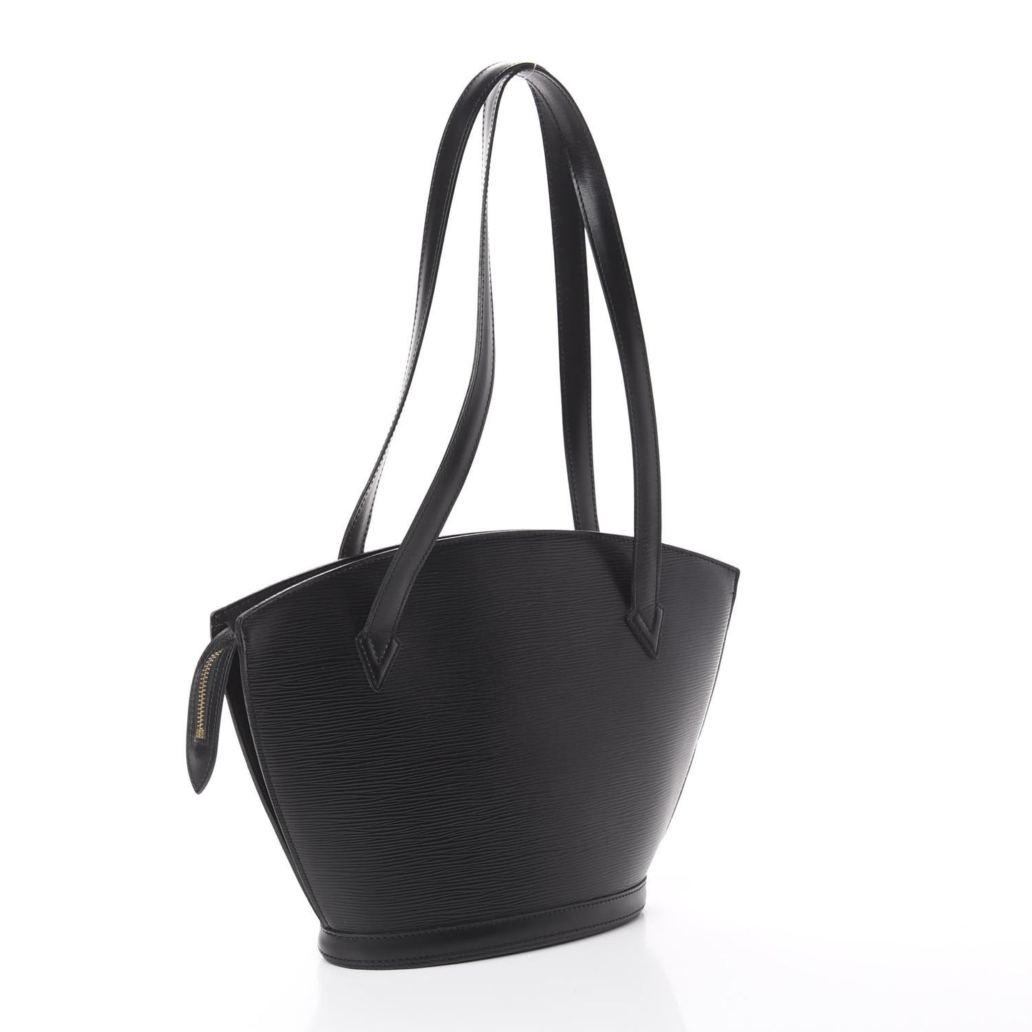 Epi Saint Jacques PM Long Straps Black