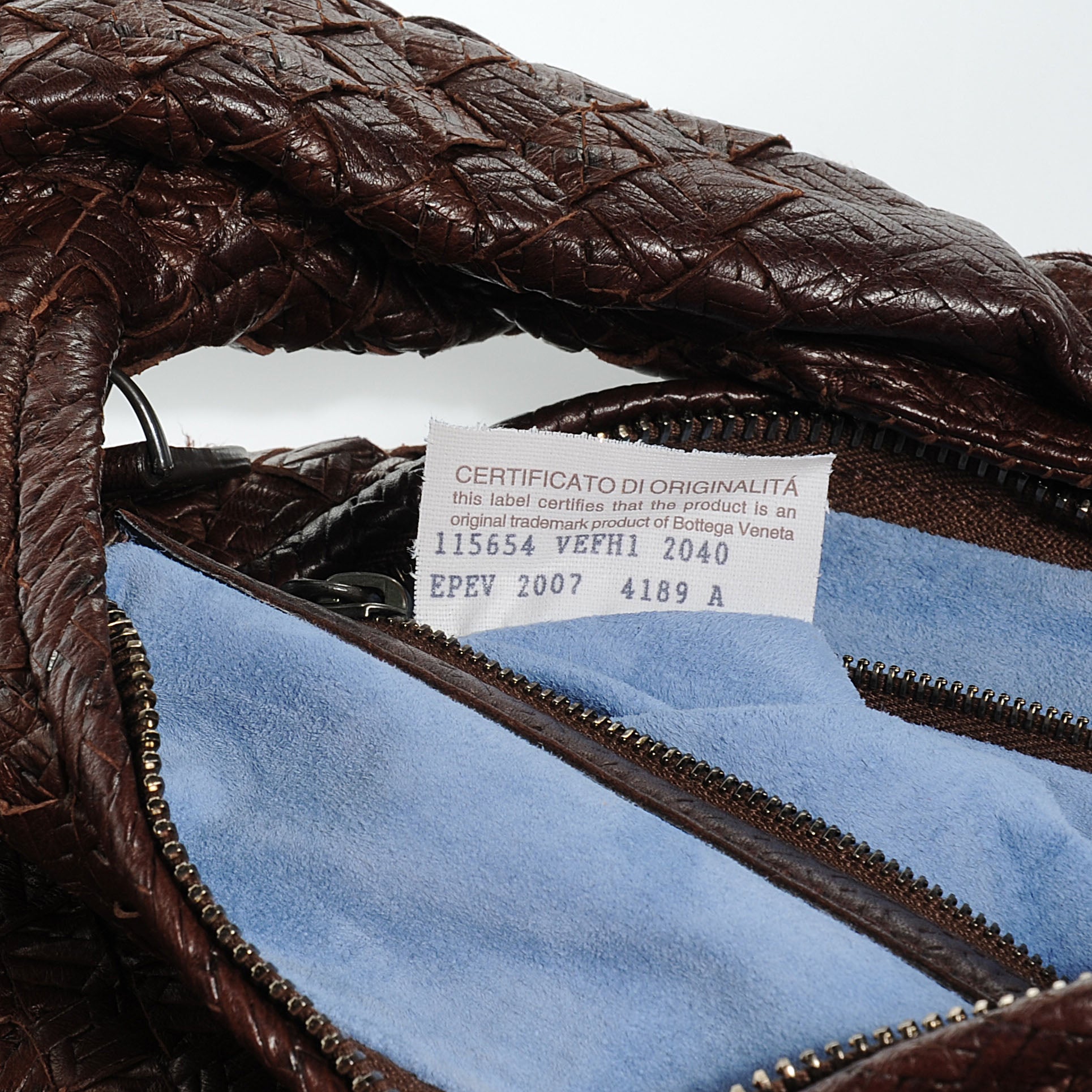 Bottega Veneta Intagli Intrecciato Large Veneta Hobo Ebano 7 of 8