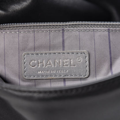 Chanel Lambskin Studded CC East West Flap Black 6 of 10