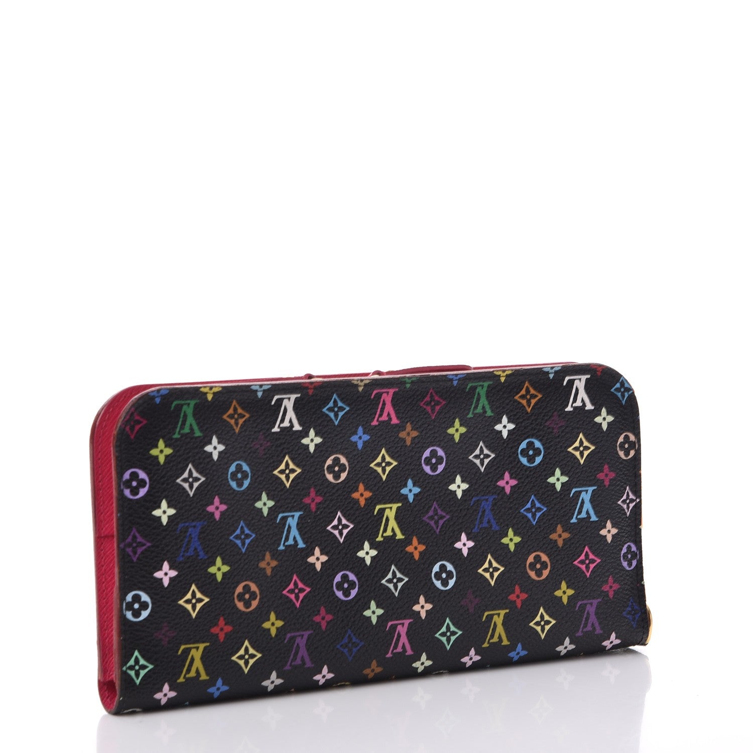 Louis Vuitton Monogram Multicolor Insolite Wallet Black Grenade 3 of 7
