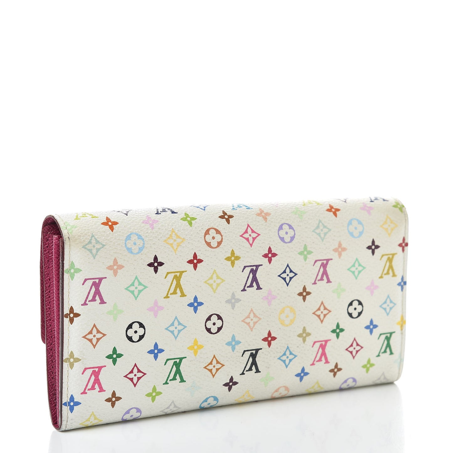 Monogram Multicolor Sarah Wallet White Eglantine
