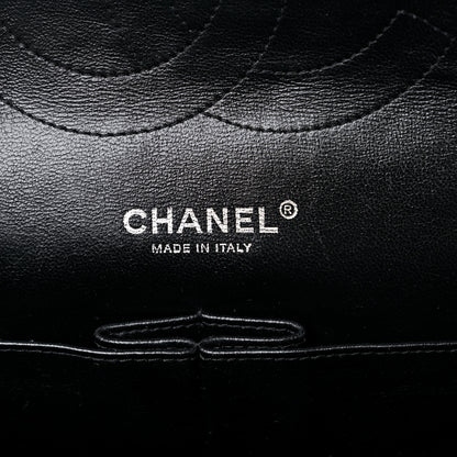 Chanel Lambskin Quilted Jumbo Double Flap So Black 6 of 15