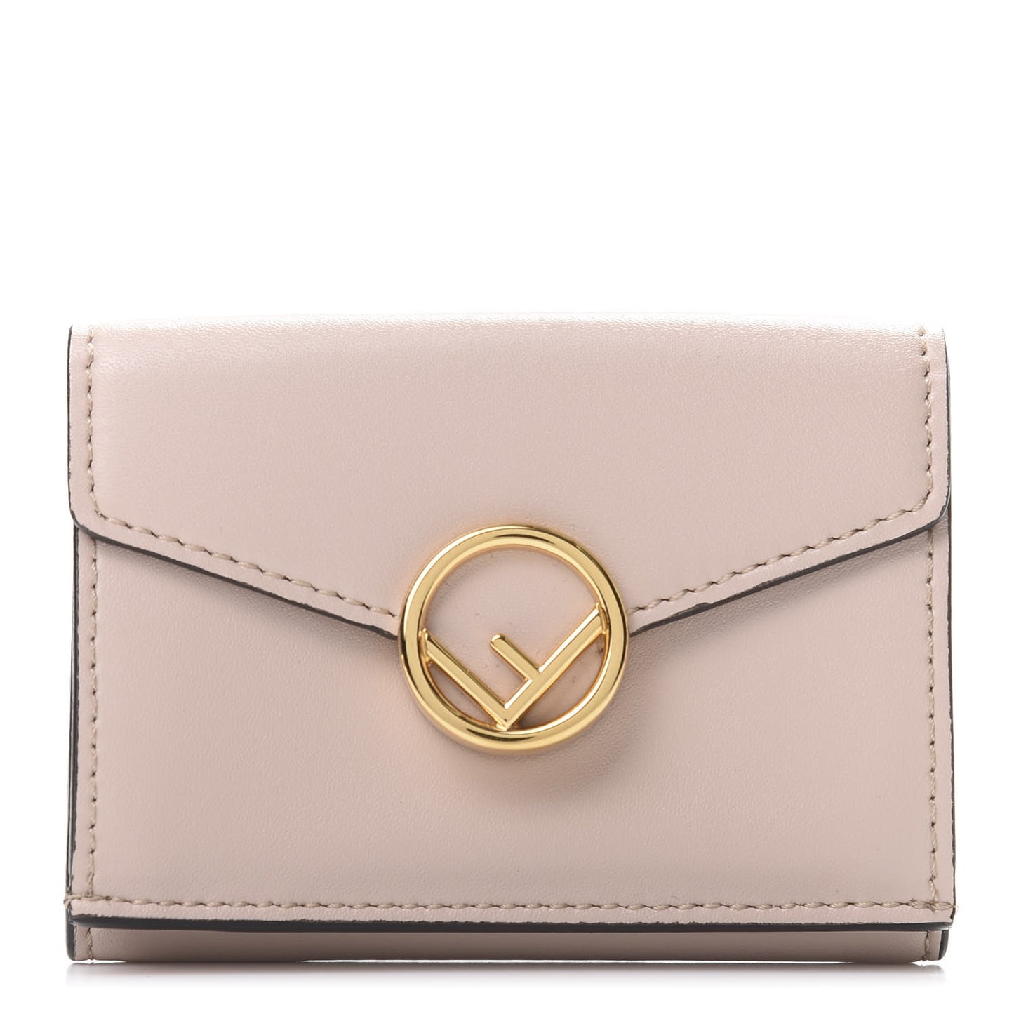Vitello Liberty Lucido F is Fendi Micro Tri-Fold Envelope Wallet Soap