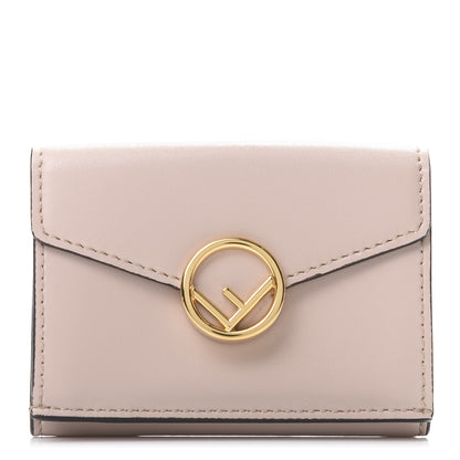 Fendi Vitello Liberty Lucido F is Fendi Micro Tri-Fold Envelope Wallet Soap 1 of 6