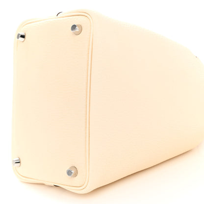 Hermes Taurillon Clemence Swift Eclat Picotin Lock 18 PM Nata Jaune Poussin 10 of 11