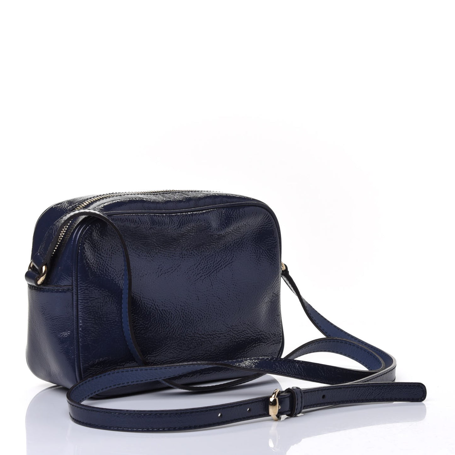 Vernice Naplack Small Soho Disco Bag Uniform Blue