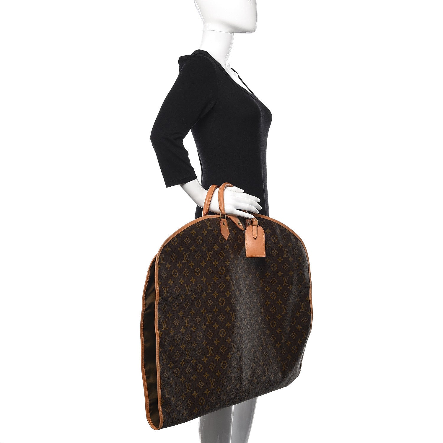 Louis Vuitton Monogram Garment Cover 2 Hangers 2 of 10