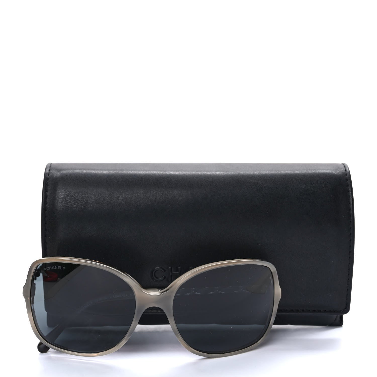 Chanel Lambskin Square Chain Sunglasses 5210-Q Grey 8 of 8