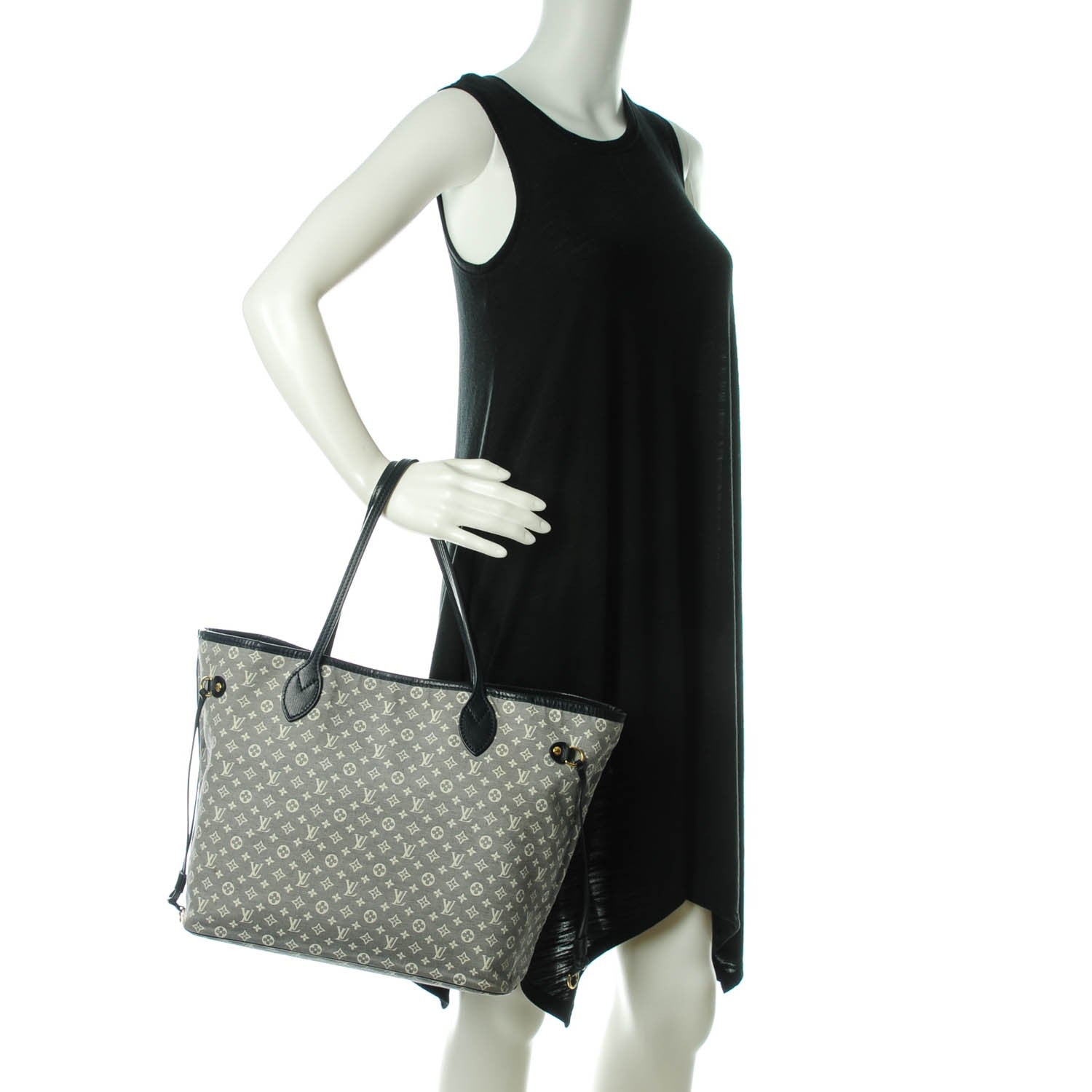 Louis Vuitton Monogram Idylle Neverfull MM Encre 2 of 9