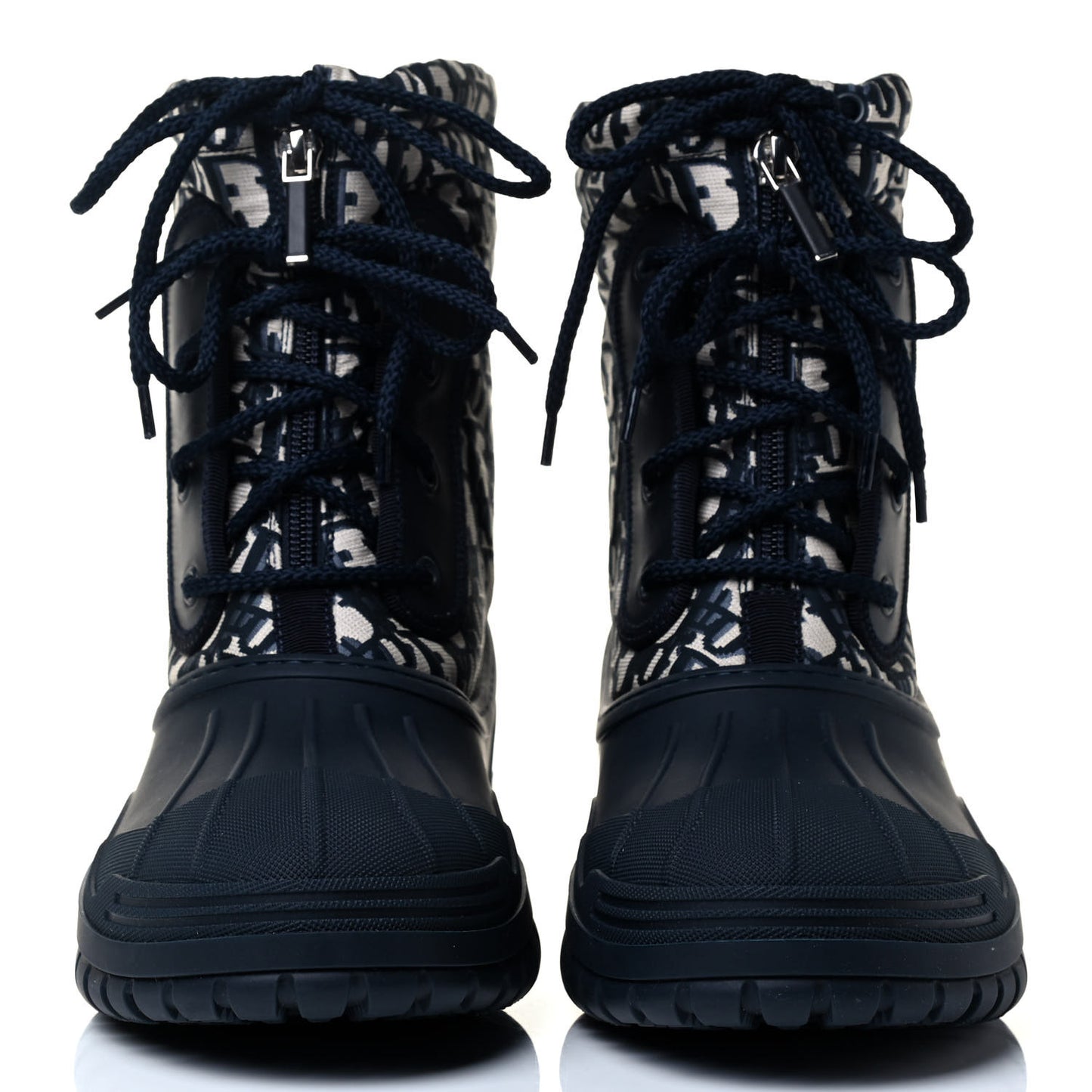 Oblique Nylon D-Venture Boots 38.5 Deep Blue