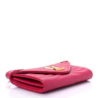 Louis Vuitton Calfskin New Wave Long Wallet Rouge 3 of 6