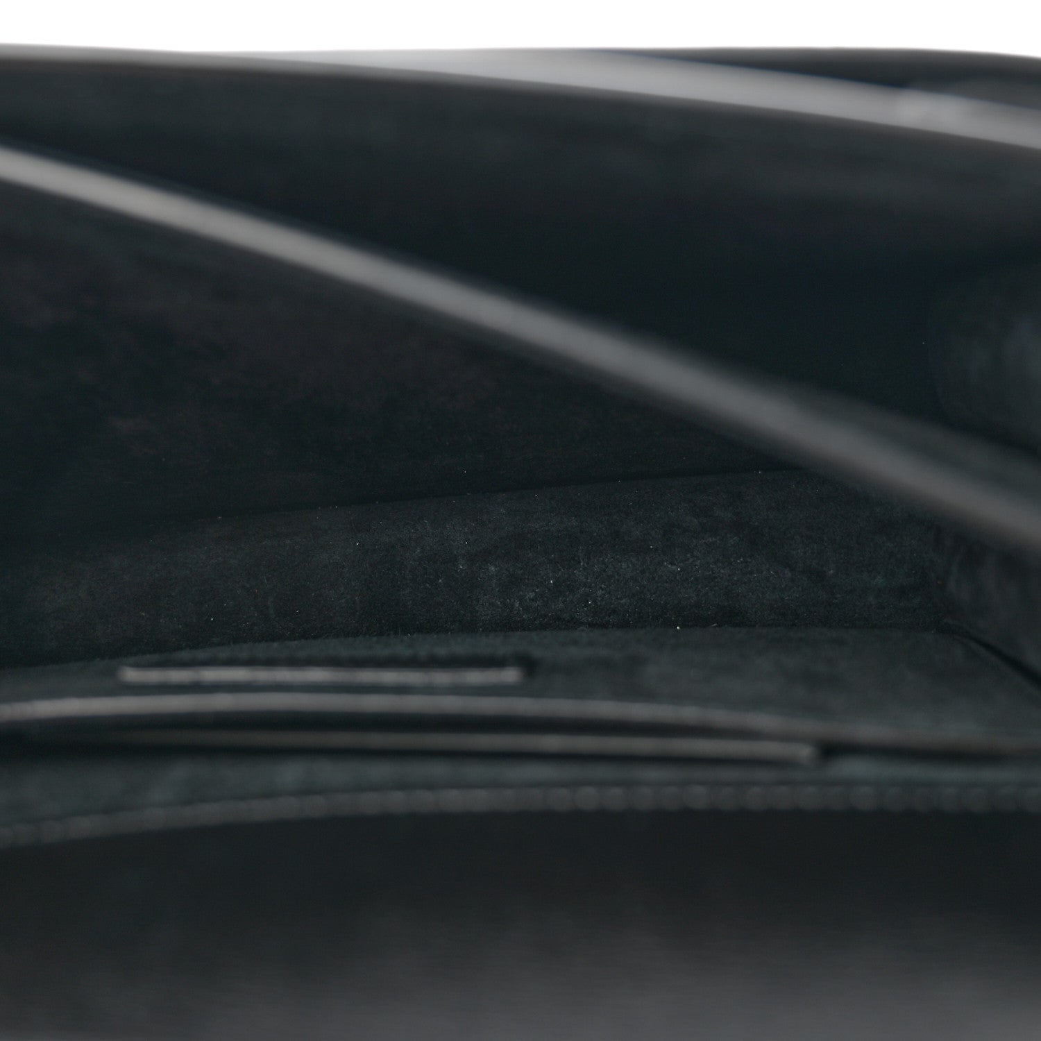 Saint Laurent Calfskin Medium Monogram Monochrome Sunset Black 7 of 15