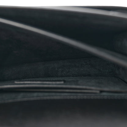 Saint Laurent Calfskin Medium Monogram Monochrome Sunset Black 7 of 15