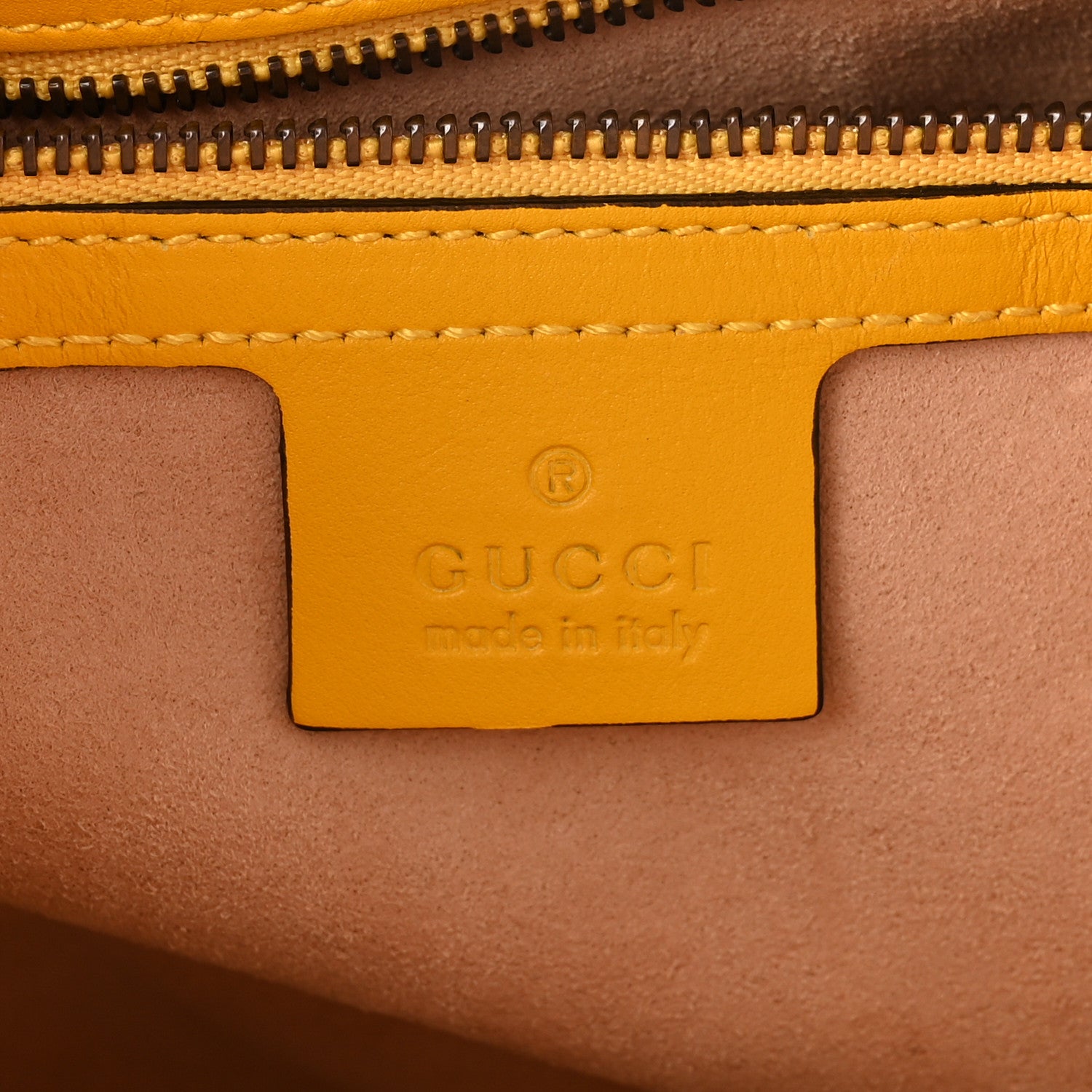 Gucci Calfskin Matelasse Medium GG Marmont Chain Shoulder Bag Stone Topaz 6 of 10